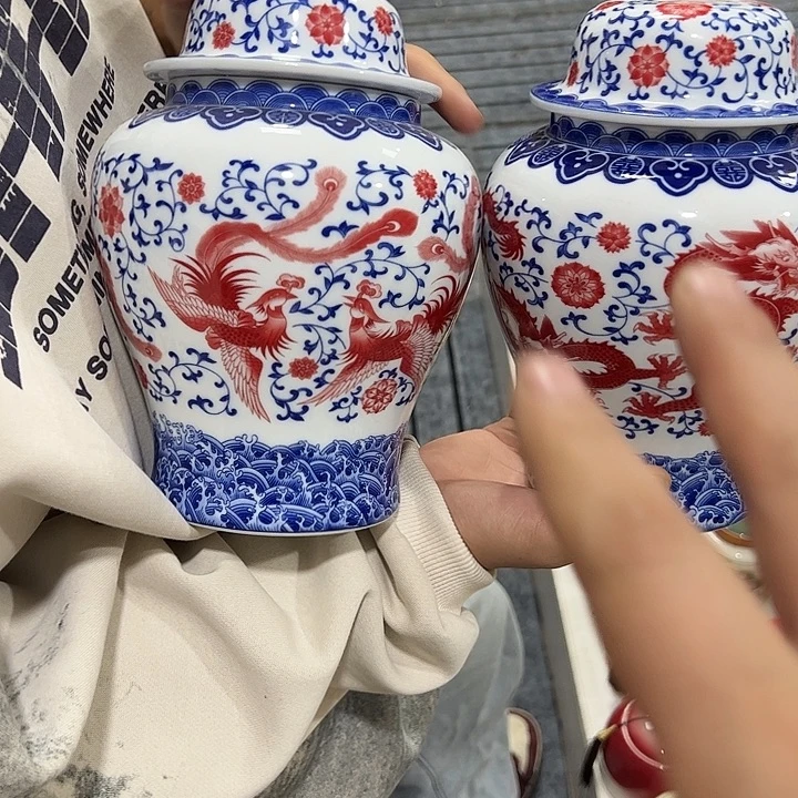 茶叶罐陶瓷家用储物罐瑕疵福利品介意勿拍