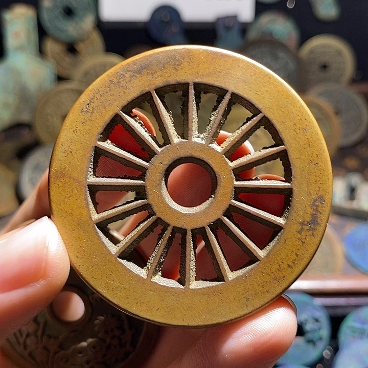 铜现代花钱工艺品工艺品
