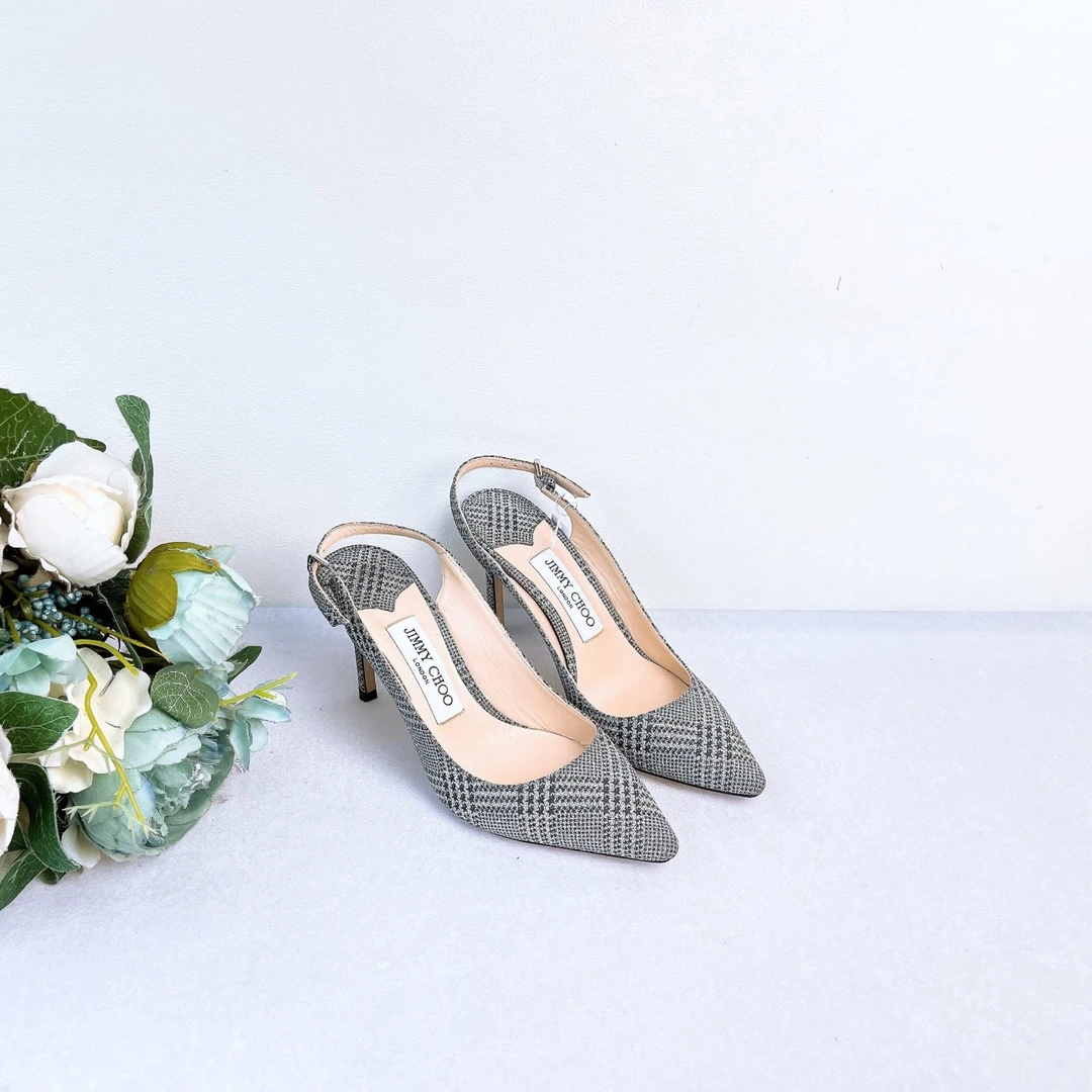 95新 JIMMY CHOO/吉米周 高跟鞋/36码/Xsp34367