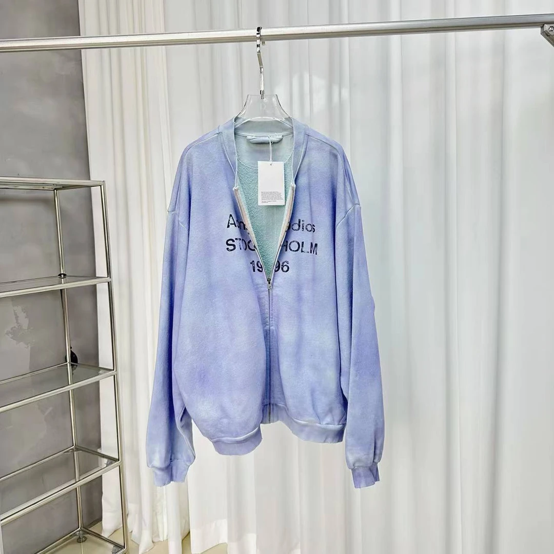 D STUDIO 晕染1996做旧褪色休闲外套 D2038