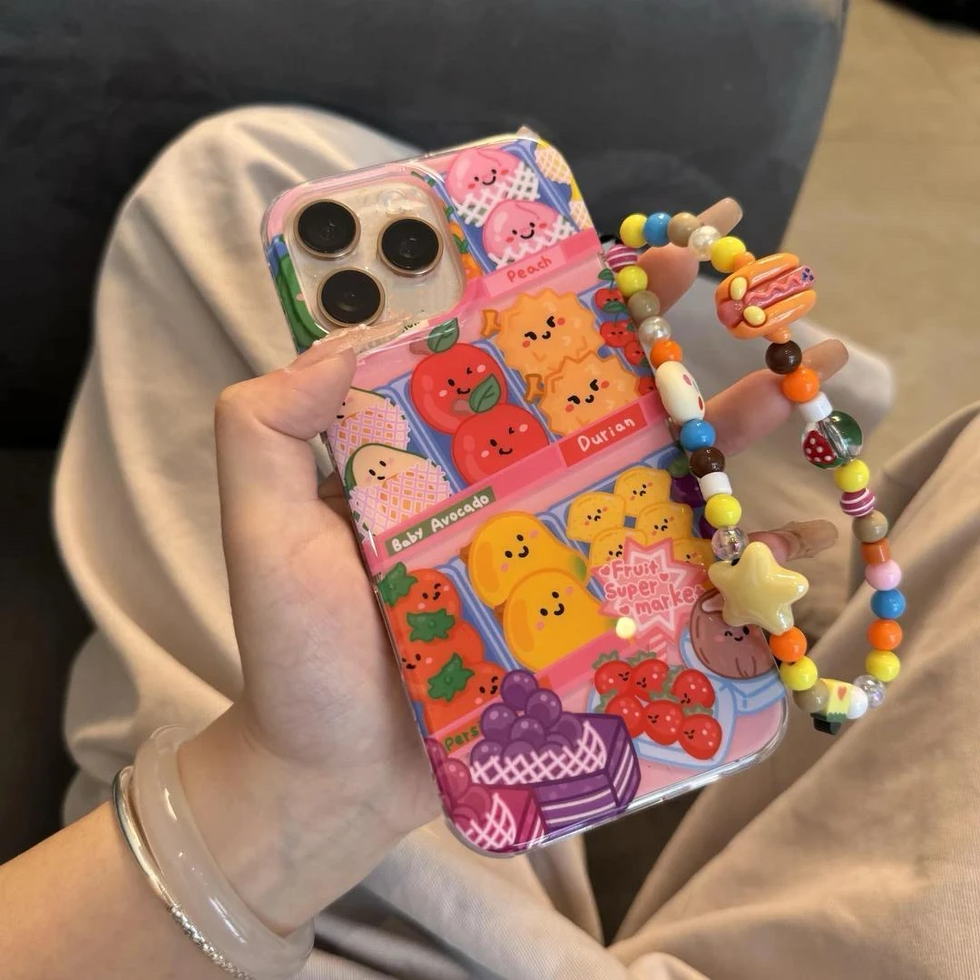 水果货架适用苹果16/15手机壳iphone13pro12女14小米oppo华为vivo