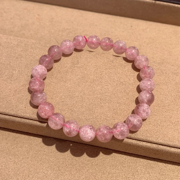 A563 卡8草莓手串[多样性发一]