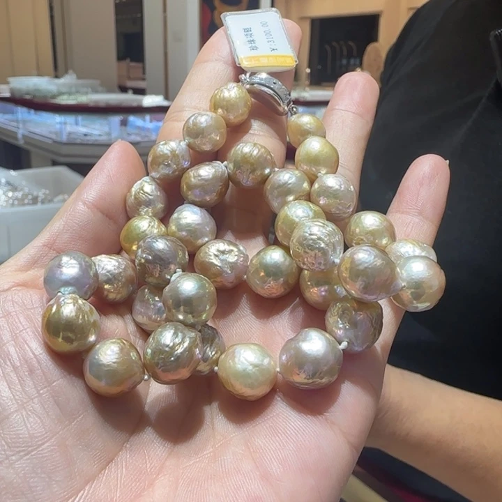 淡水珍珠颈饰未镶嵌923