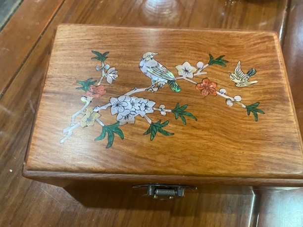 缅花手首饰盒20*13*高10