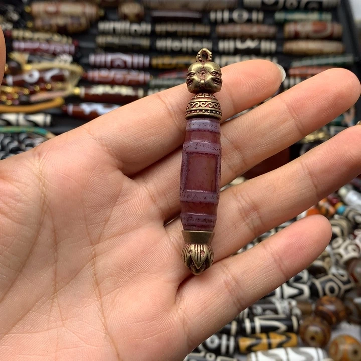 玛瑙/玉髓未镶嵌吊坠(赠链)