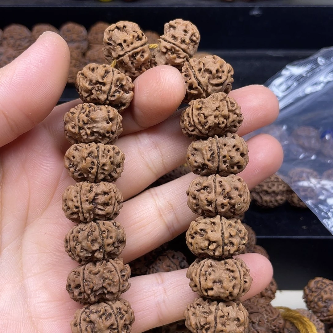 疯***克金刚菩提手串21.5mm天然纽扣头货
