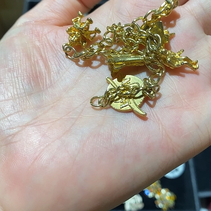 配***飯中古首饰品香水项链