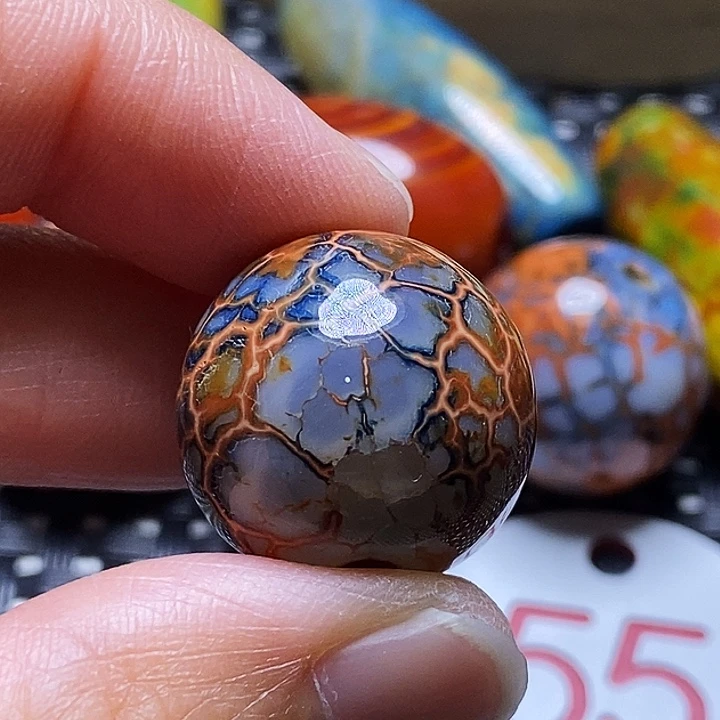 西***狼玛瑙/玉髓未镶嵌颈饰