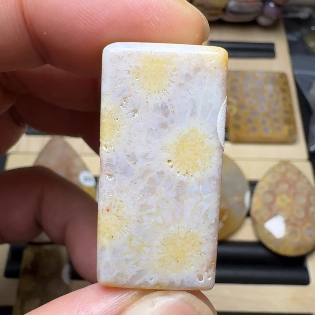 硅化玉未镶嵌纯天然色有机玉石保真惹