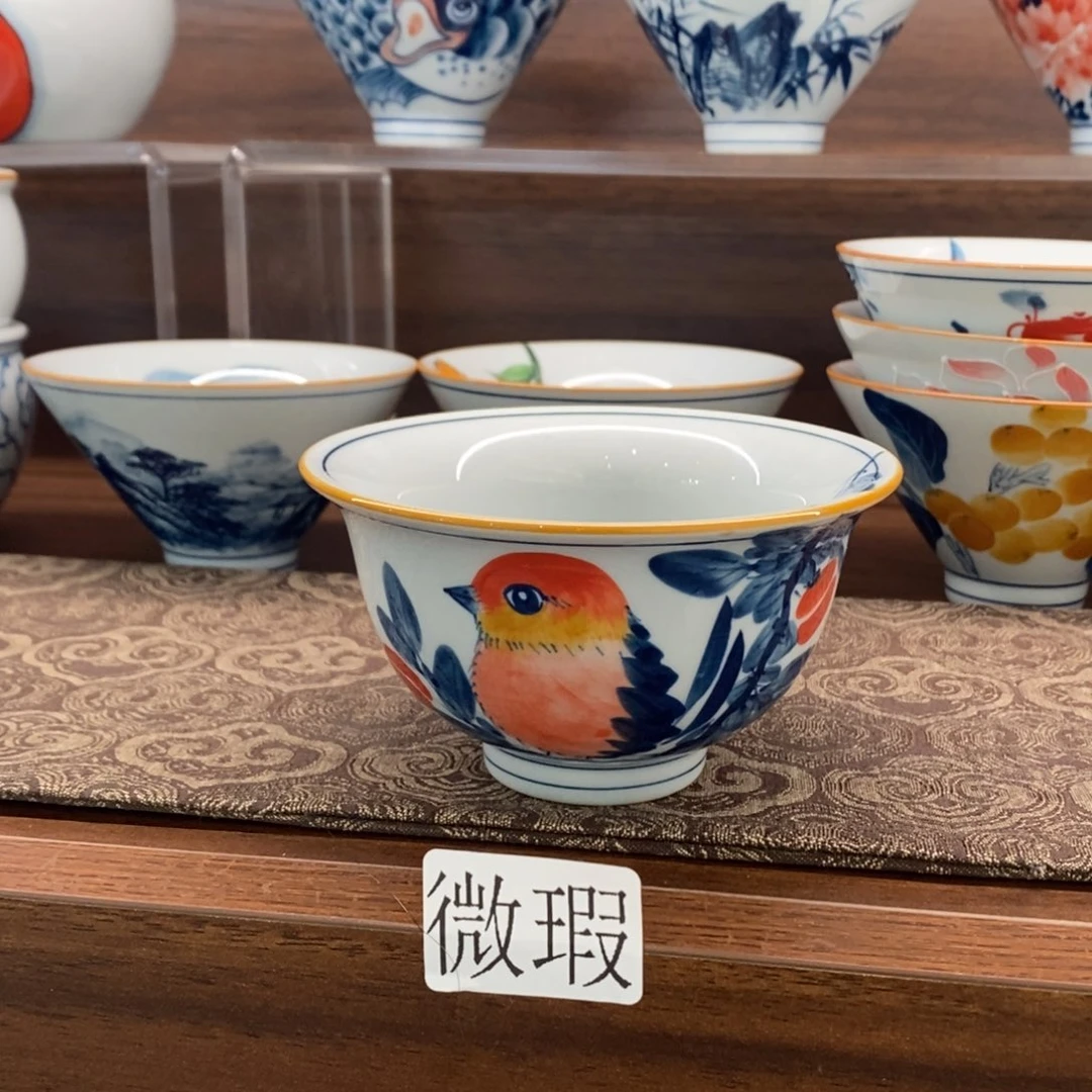 釉下彩手工绘制手工绘制