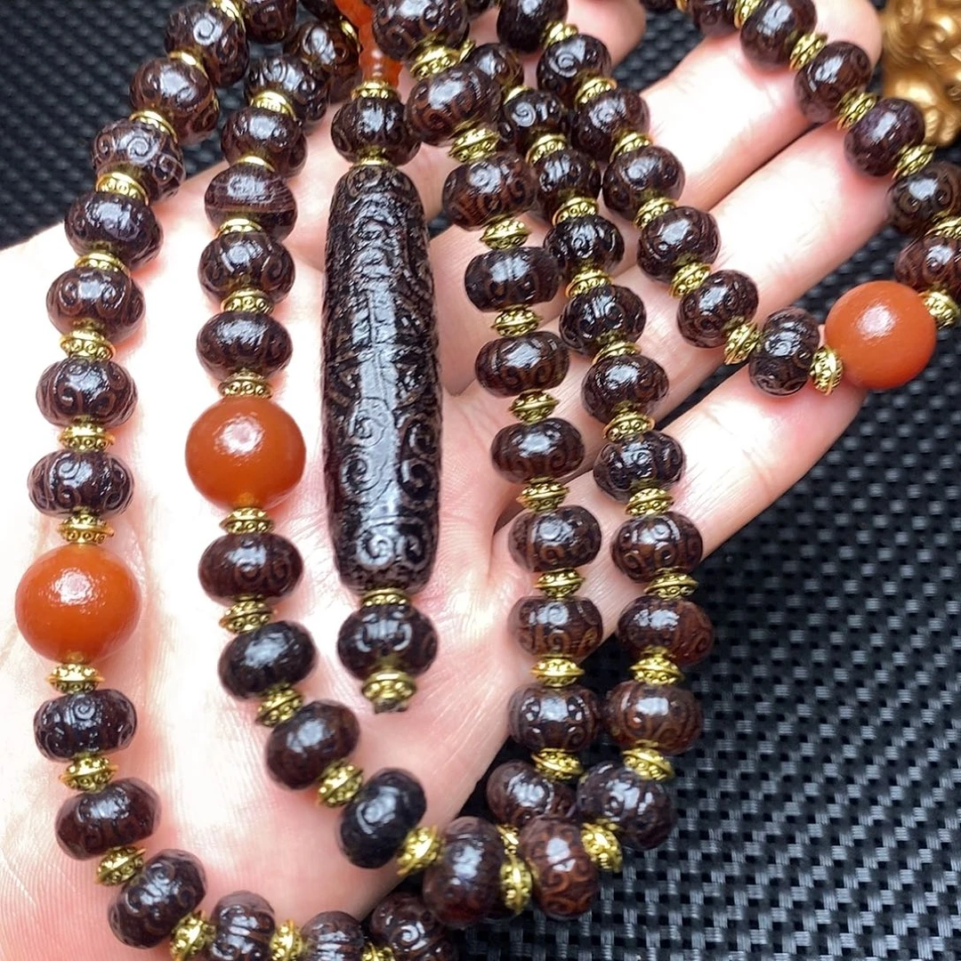 阳***滩玛瑙/玉髓未镶嵌手链