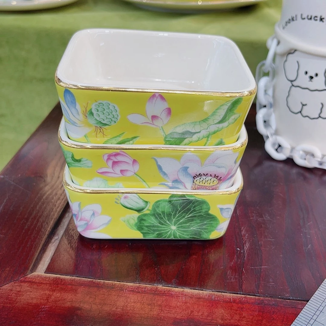 36%以上骨粉骨瓷洛**码三个3英寸碗