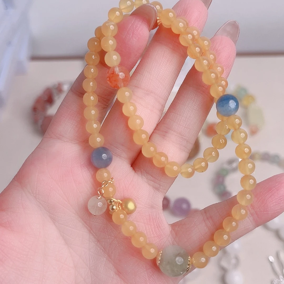 水晶手链未镶嵌设计