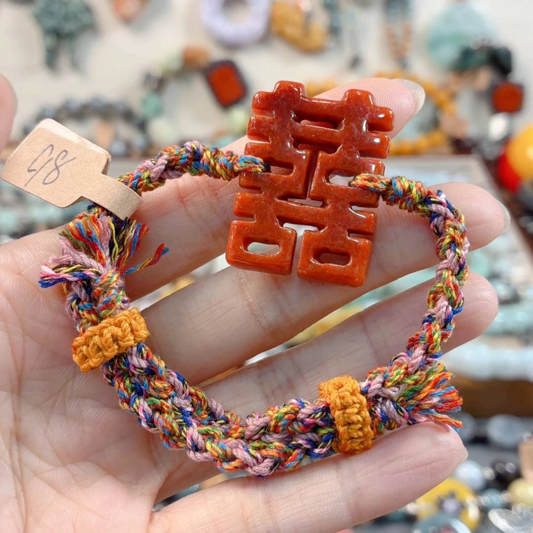 未镶嵌手链翡翠手串
