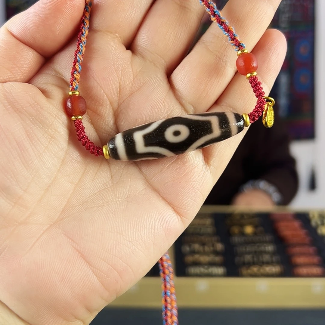 玛瑙/玉髓合金颈饰～曲贡48长