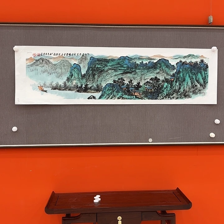 国画马景岭老师去伪存真原作