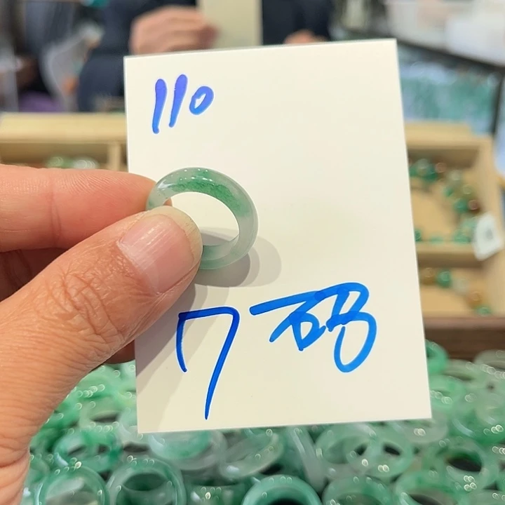 石英质玉未镶嵌戒圈