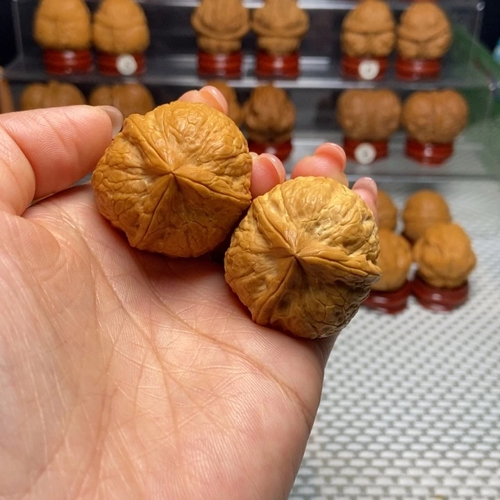 把件文玩核桃36御宝三棱