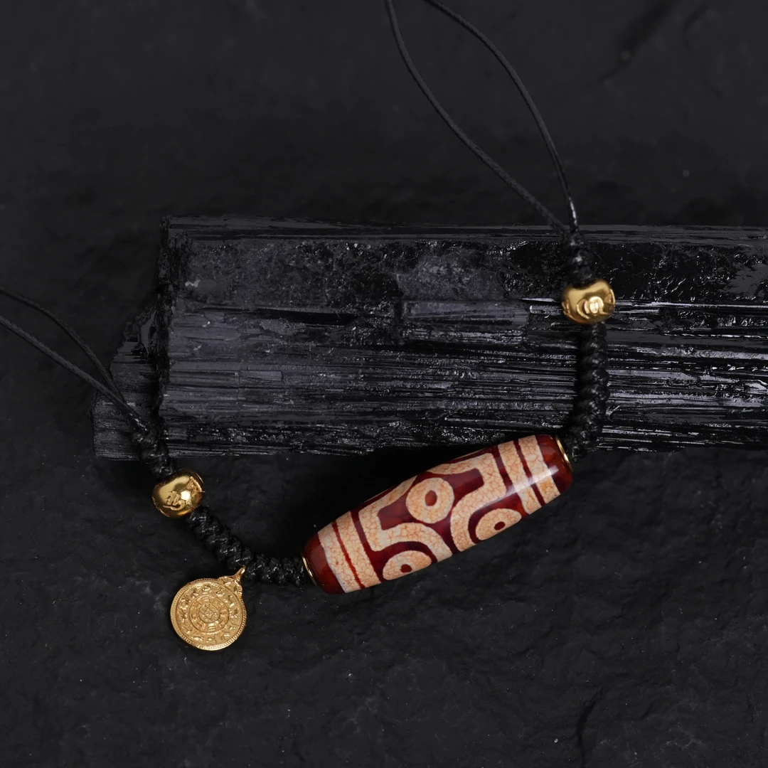 吊坠925银 【富贵自来】心念转山六眼 六六大顺 财源广进陆人甲乙丙