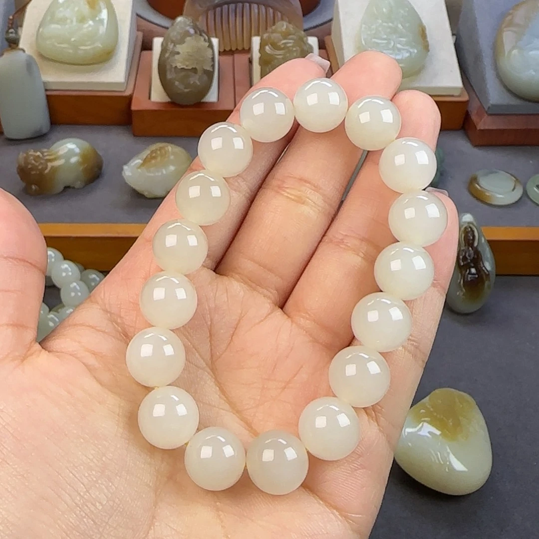 【闪购商品】和田玉手串未镶嵌何*。