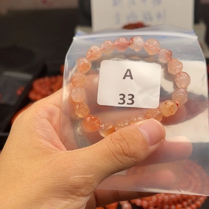 未镶嵌南红玛瑙多样性发货9m m南红玛瑙