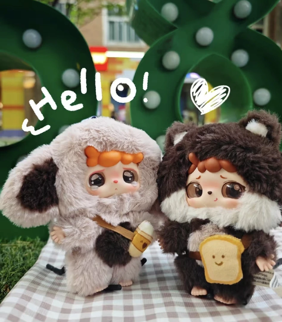 米兔兔呼啦啦潮玩毛绒盲盒