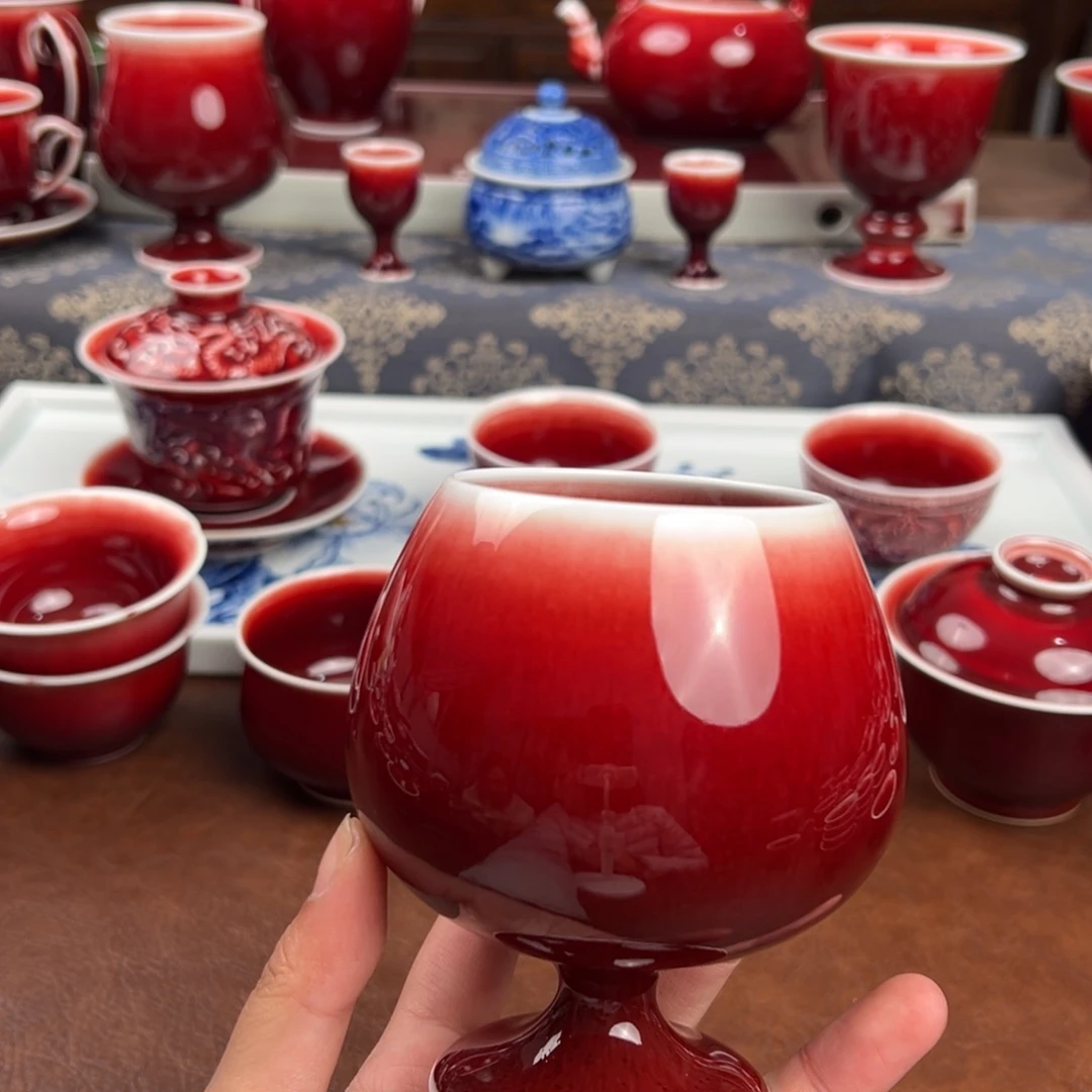 小***子陶瓷景德镇陶瓷郎红