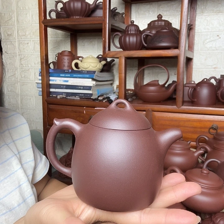 茶壶紫砂秦权260cc半手工