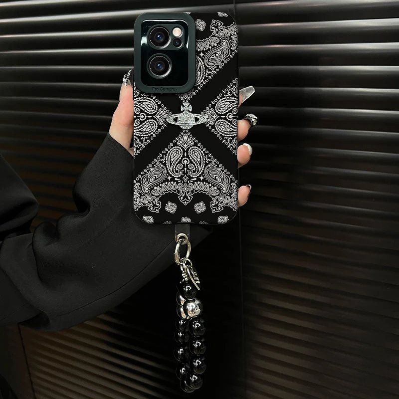 适用【opporeno7se】2025复古花纹ins风小羊皮网红创意防摔手机壳女