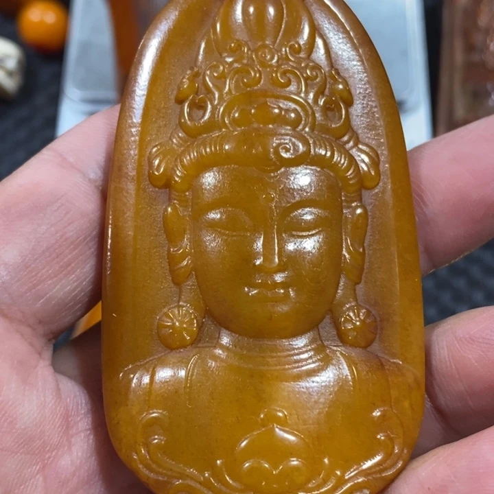 滴血莲花菩提吊坠