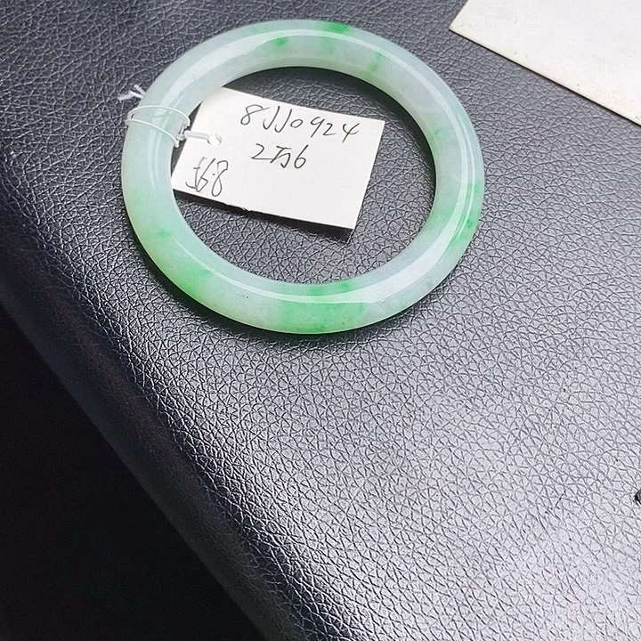 未镶嵌手镯翡翠57圆条