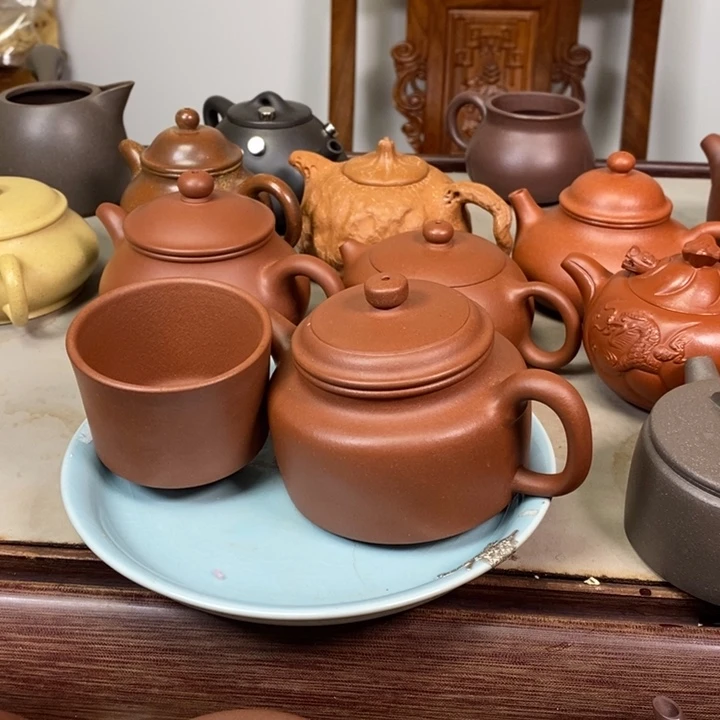 紫砂茶壶善**生德中壶半手工艺