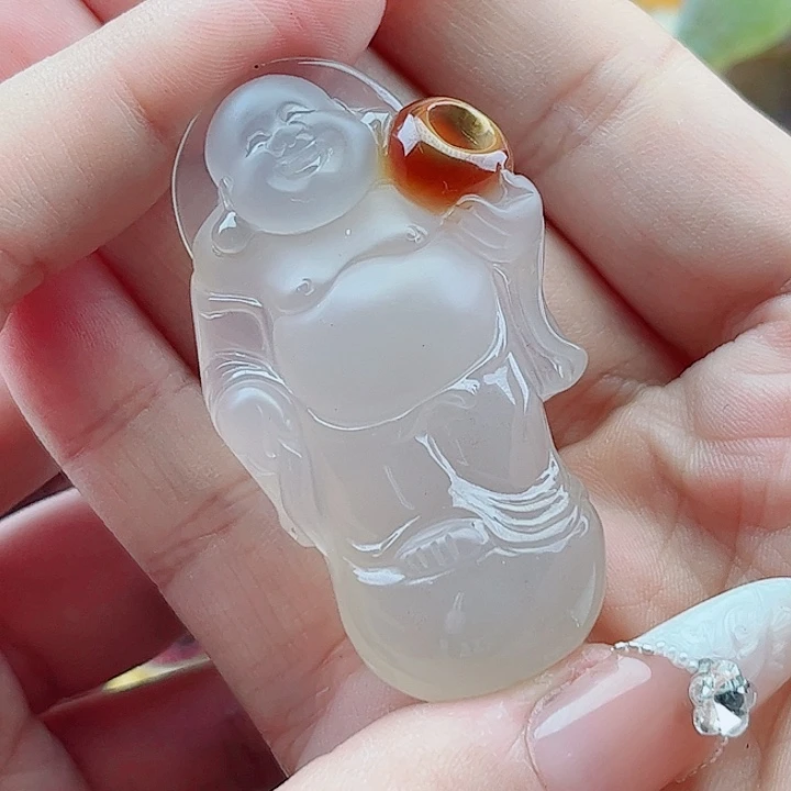 黔***园未镶嵌玛瑙手饰吊坠