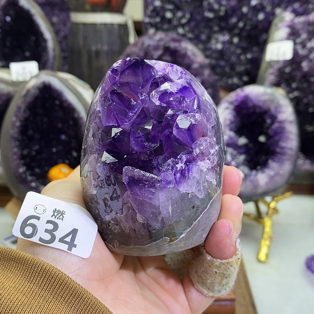 大型摆件（非配饰）紫晶未镶嵌