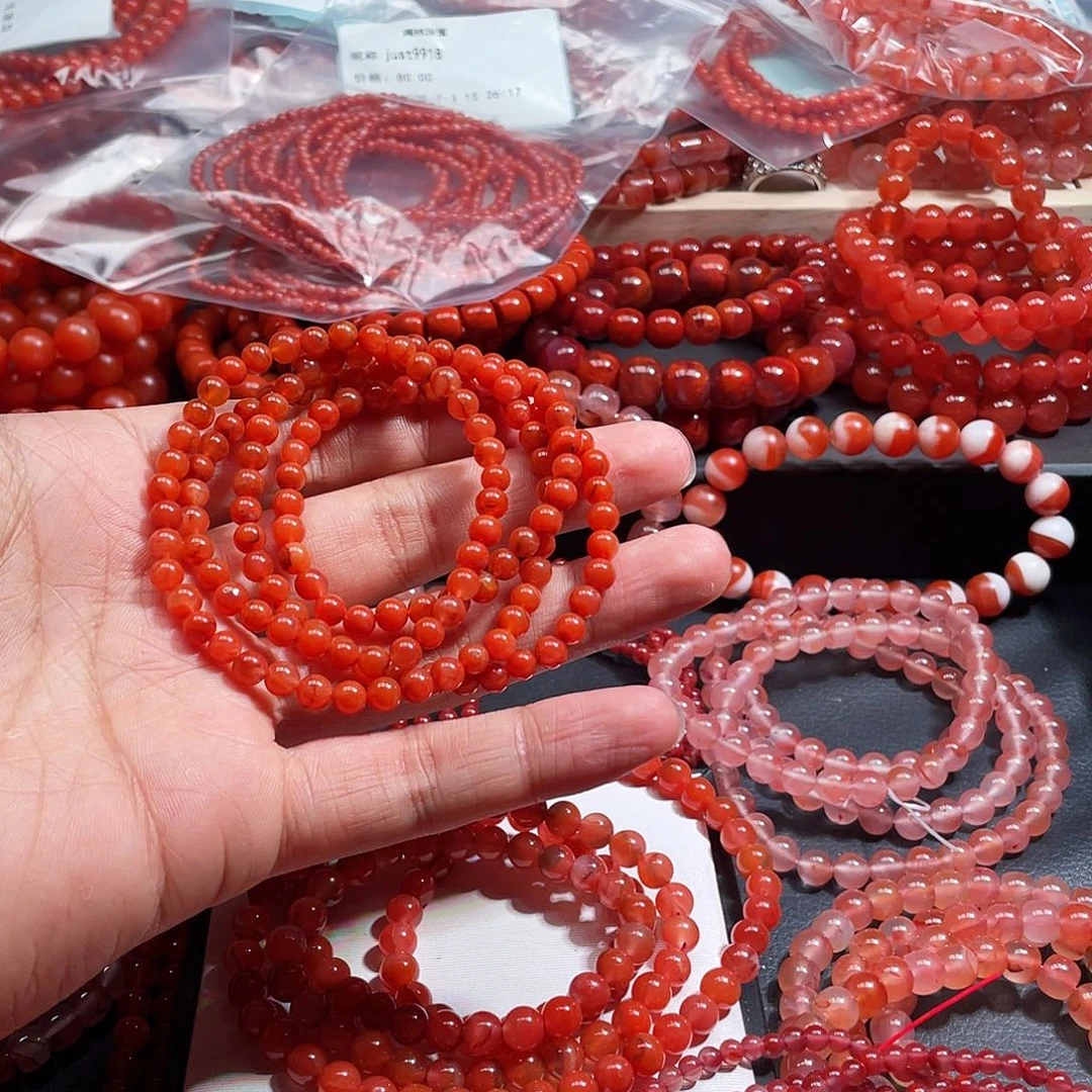 手链未镶嵌南红玛瑙