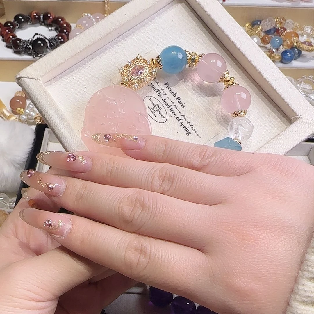 水晶手链未镶嵌刘****e吧