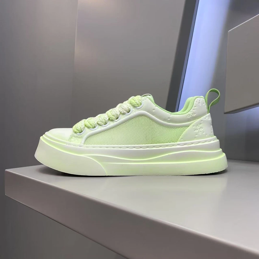 【皮鞋码】春夏新款皮网拼接经典百搭舒适男士时尚休闲潮鞋潮流bjd