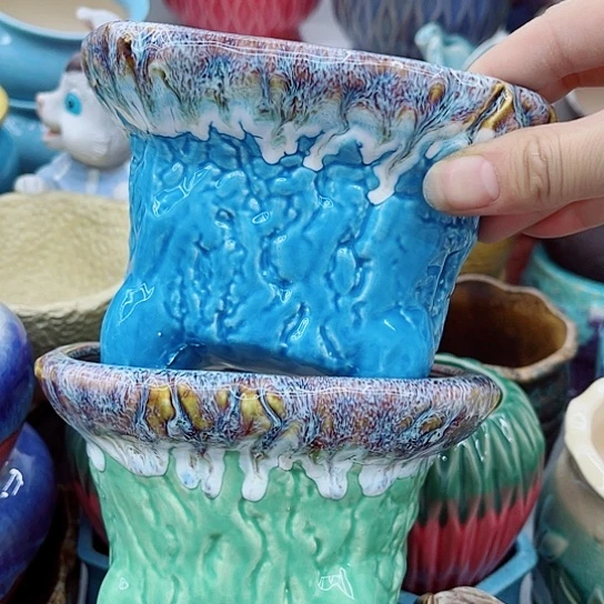 多肉绿植陶瓷花盆