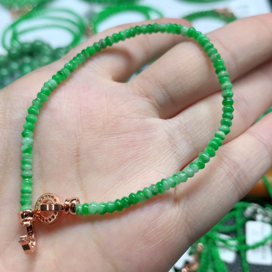 未镶嵌手链翡翠翡翠