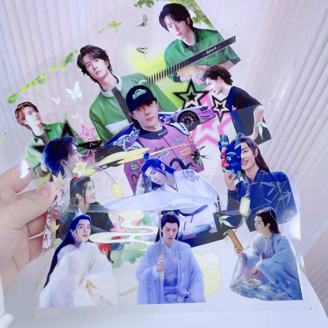 【长方形水晶贴】肖战王一博博君一肖周边diy水晶贴