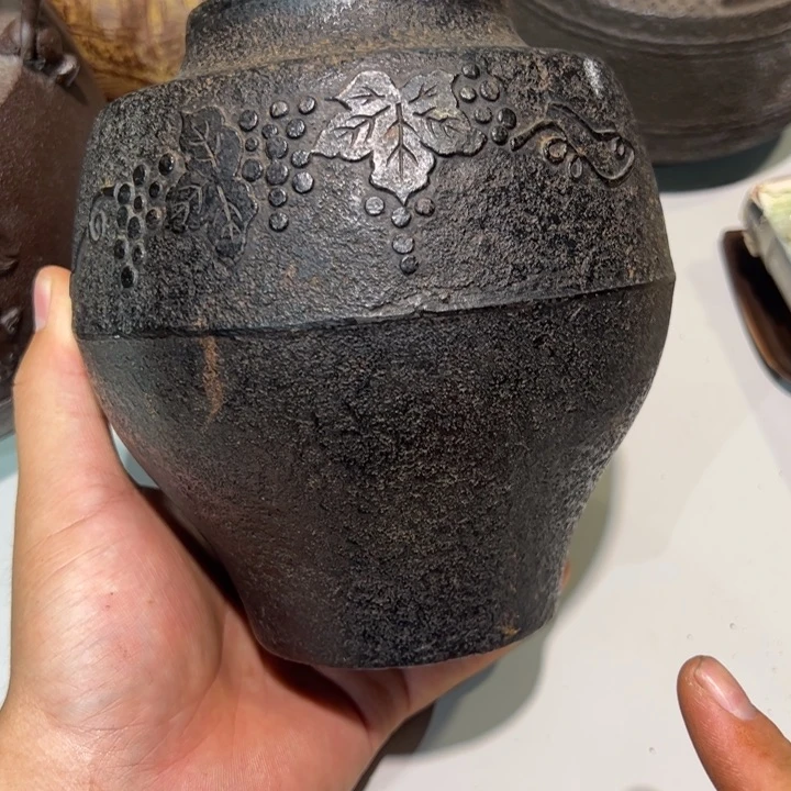 篮**笑茶道具茶空间中古品默认微瑕有铁锈