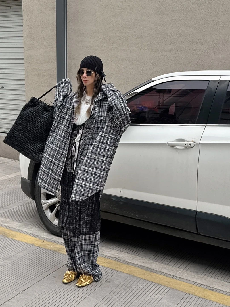 STEA设计师品牌 格子裤 小众设计师品牌