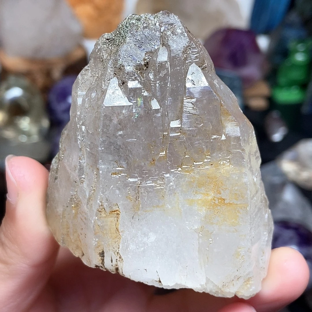 水晶水晶原石未镶嵌?****赎