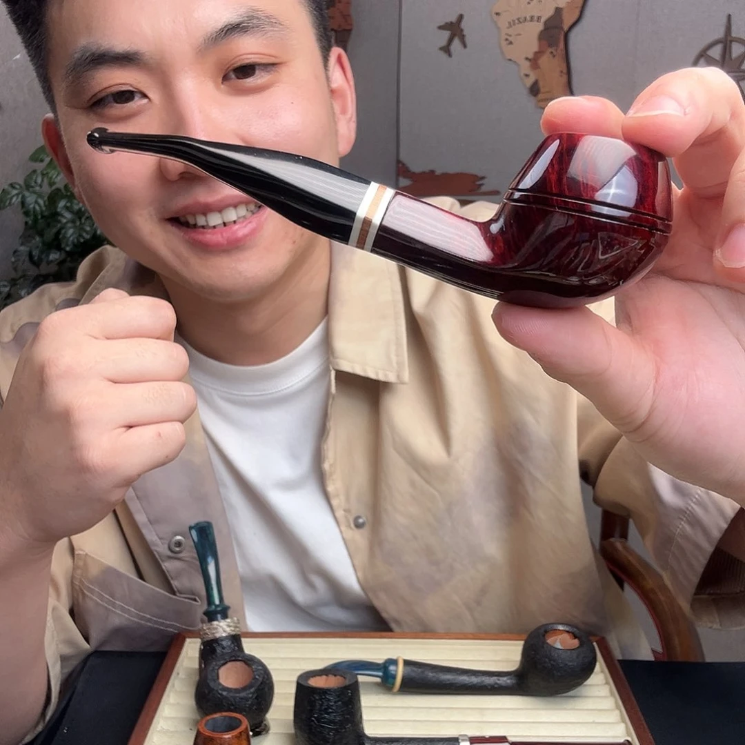 石楠木随**跑意大利进口石楠木烟斗