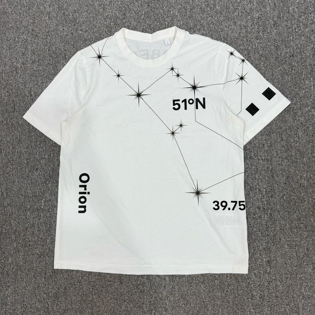 未使用 BURBERRY/博柏利 14996156 白色背后logo短袖 未使用M码