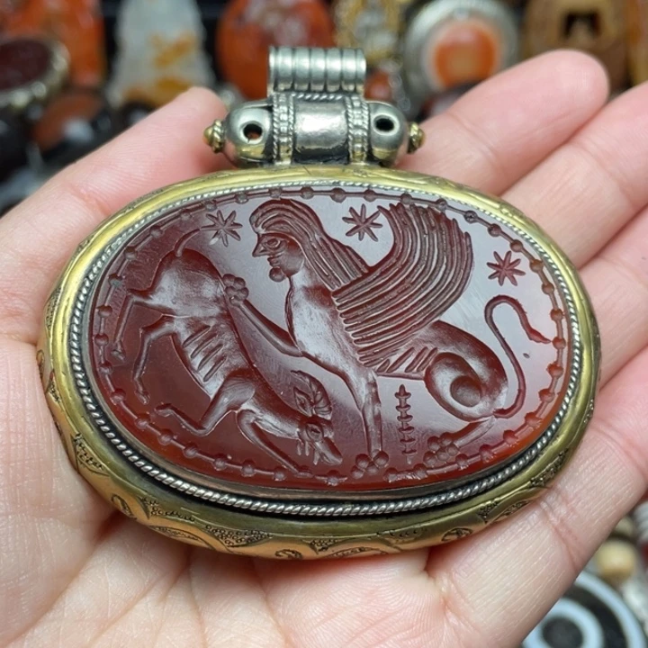 玛瑙/玉髓未镶嵌颈饰