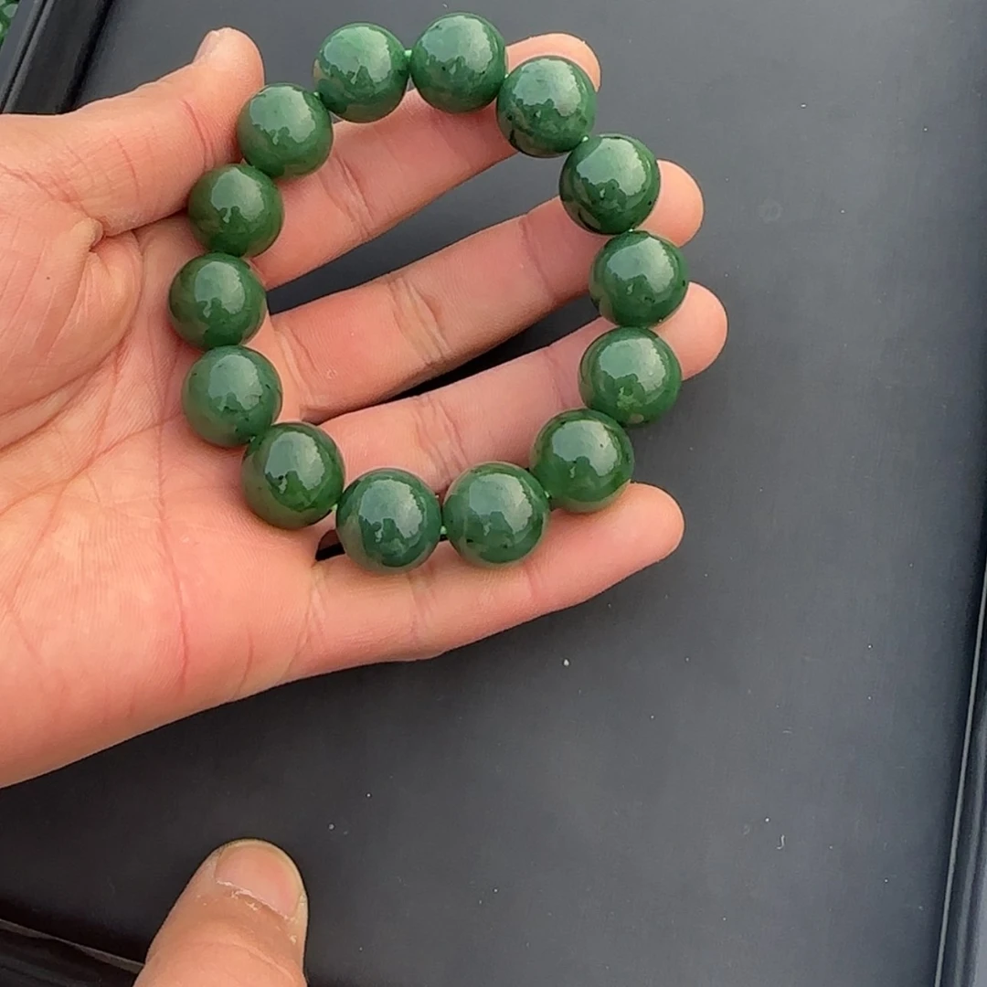 【闪购商品】和田玉手串未镶嵌碧玉手串