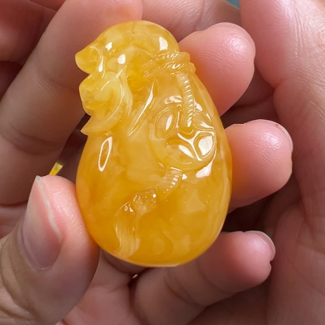 裸石蜜蜡未镶嵌蜜蜡