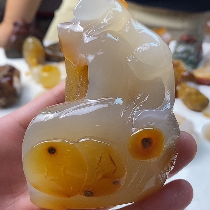 玛瑙/玉髓未镶嵌颈饰
