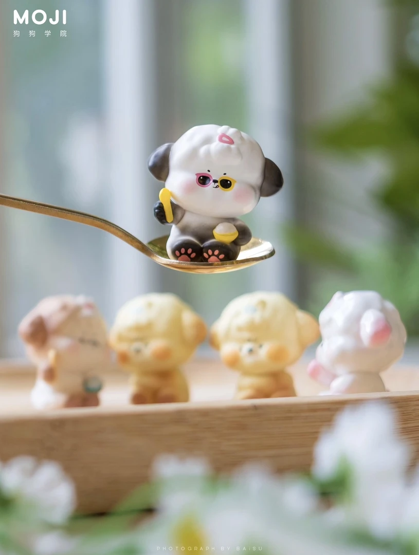 【拆盒】放肆生长Piny毛吉Moji狗狗学院系列萌粒盲盒
